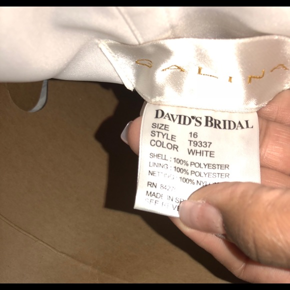Strapless party dress from David Bridal - Picture 5 of 5